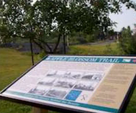 “Blue Ribbon Bragging Boards” located along the Apple Blossom Trail