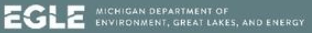 EGLE Michigan Department of Environment, Great Lakes, and Energy logo