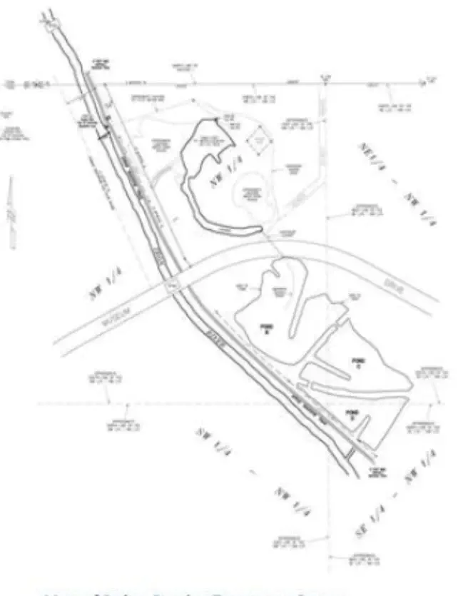 Map of Dober Passive Treatment System